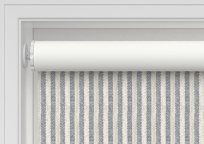 Emily Bond Oscar Stripe, Indigo - Twist&Fit Roller Blind - Image 9